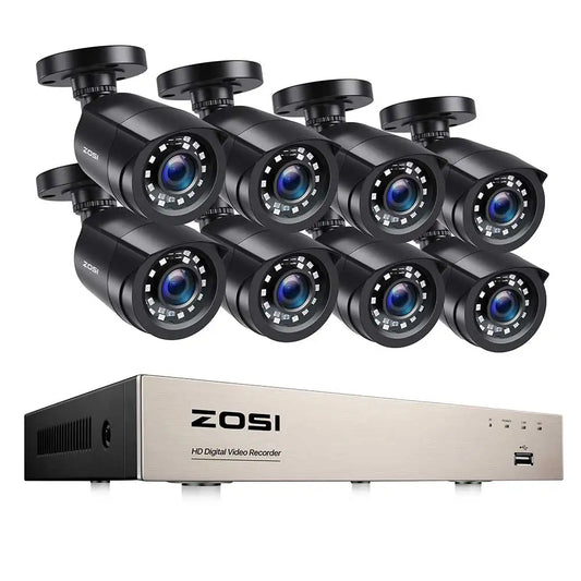 ZOSI 3K Lite Security Camera System AI Vehicle Detection DVR