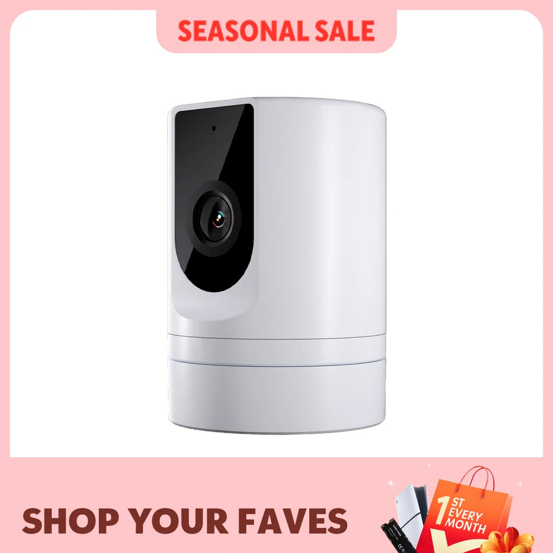 BoyKeep Indoor Security Camera with Two Way Audio Motion Detection