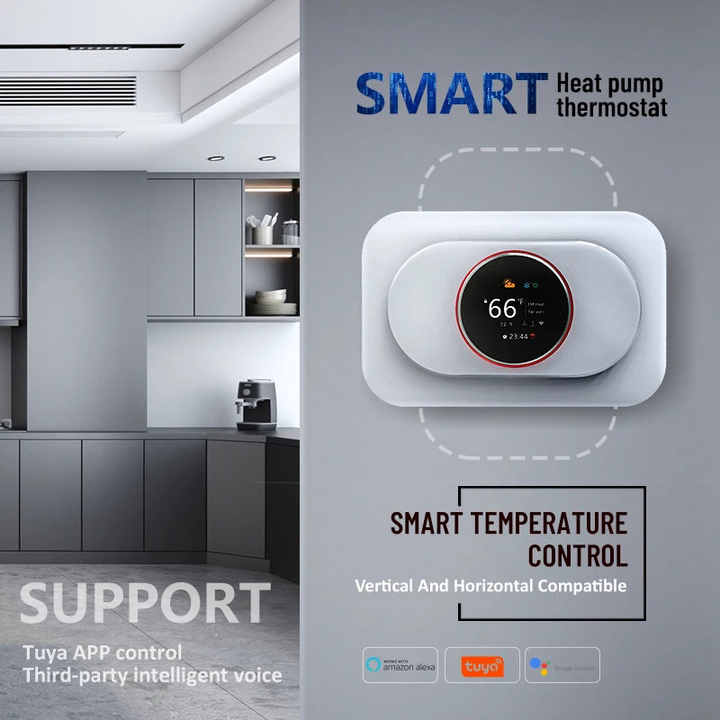 Beca Smart Home Thermostat With TFT Display Alexa Google Assistant