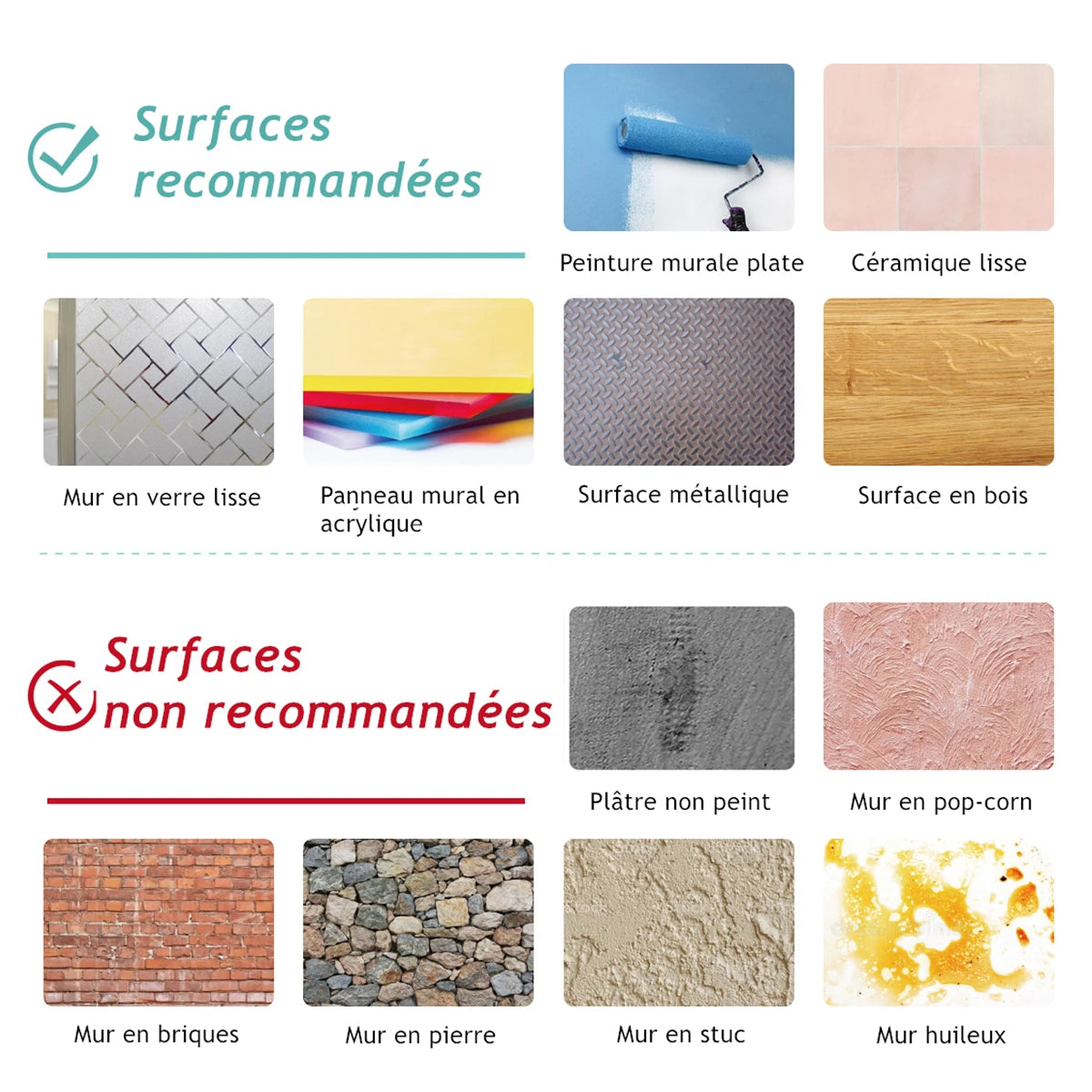 3D Tile Stickers, 3D Faux Stone Textures, Matte, 30cm x 30cm, Water and Mold Resistant, for Living Room, Kitchen Wall Update