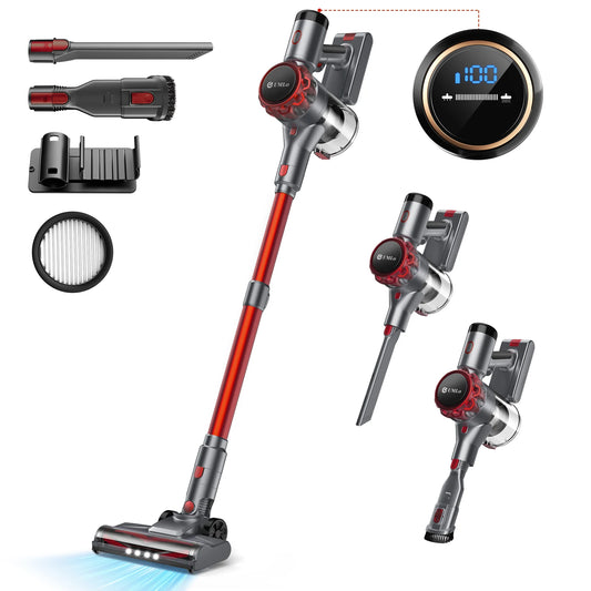 INSE YISORA Cordless Vacuum Cleaner 40KPa Suction 55 Minutes Runtime